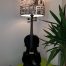 Black Violin Lamp