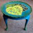 Green Blue Cheese Plant Coffee Table